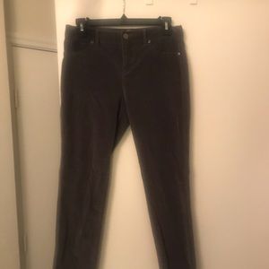 Thin corduroy pants